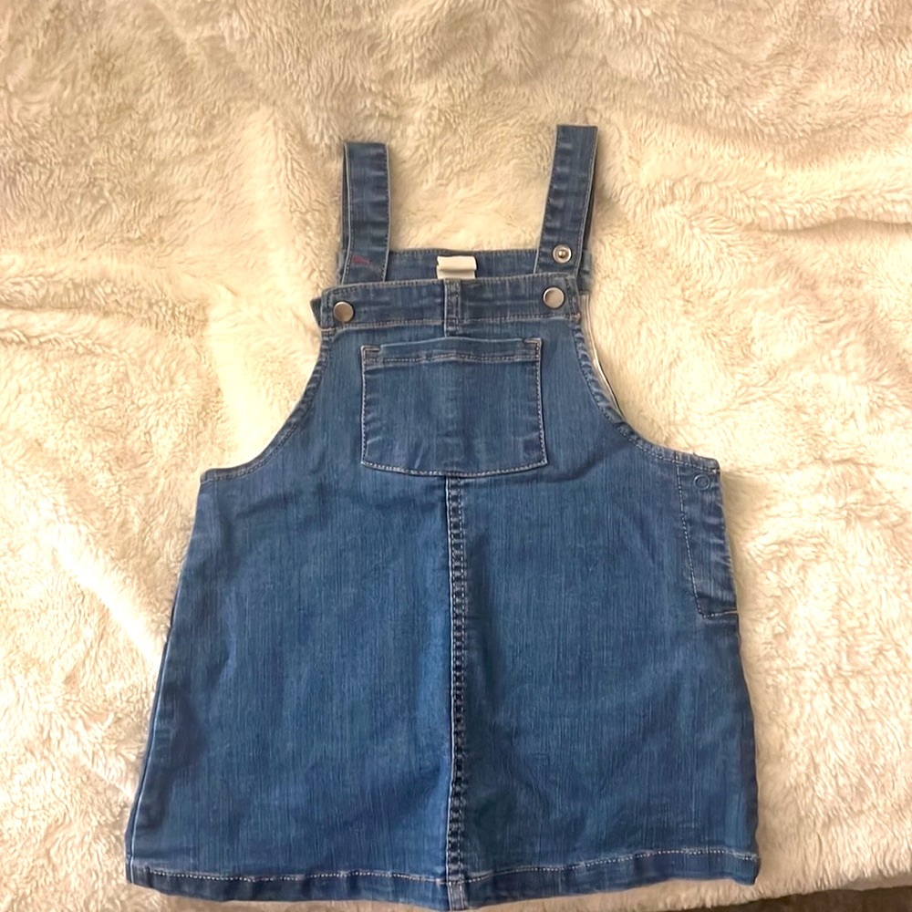 Overall Blue Jean Dress